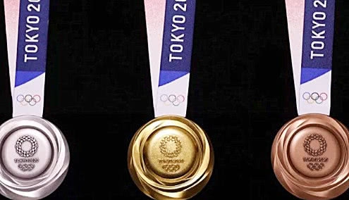 The Most Eco-Friendly Medal In History Japan Has Publicized Its 2020 Olympic MEDALS, Made From E-Waste